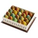 Box of 20 Transparent Agate Eggs